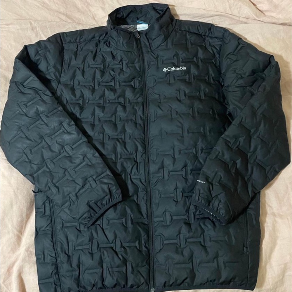 Columbia Delta Ridge II Black Down Fill Jacket - Men’s XXXL Tall